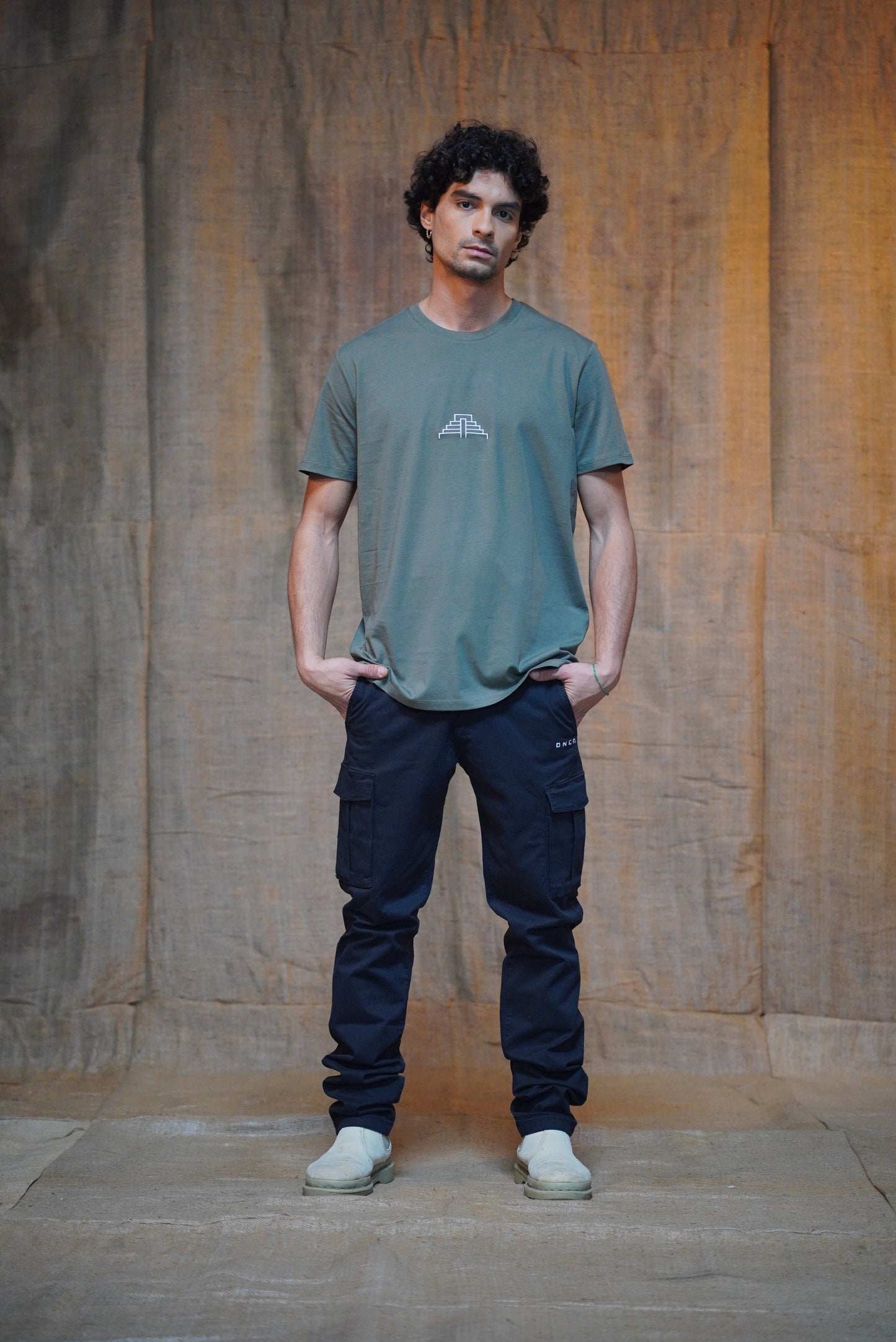 T-SHIRT EL CASTILLO KHAKI