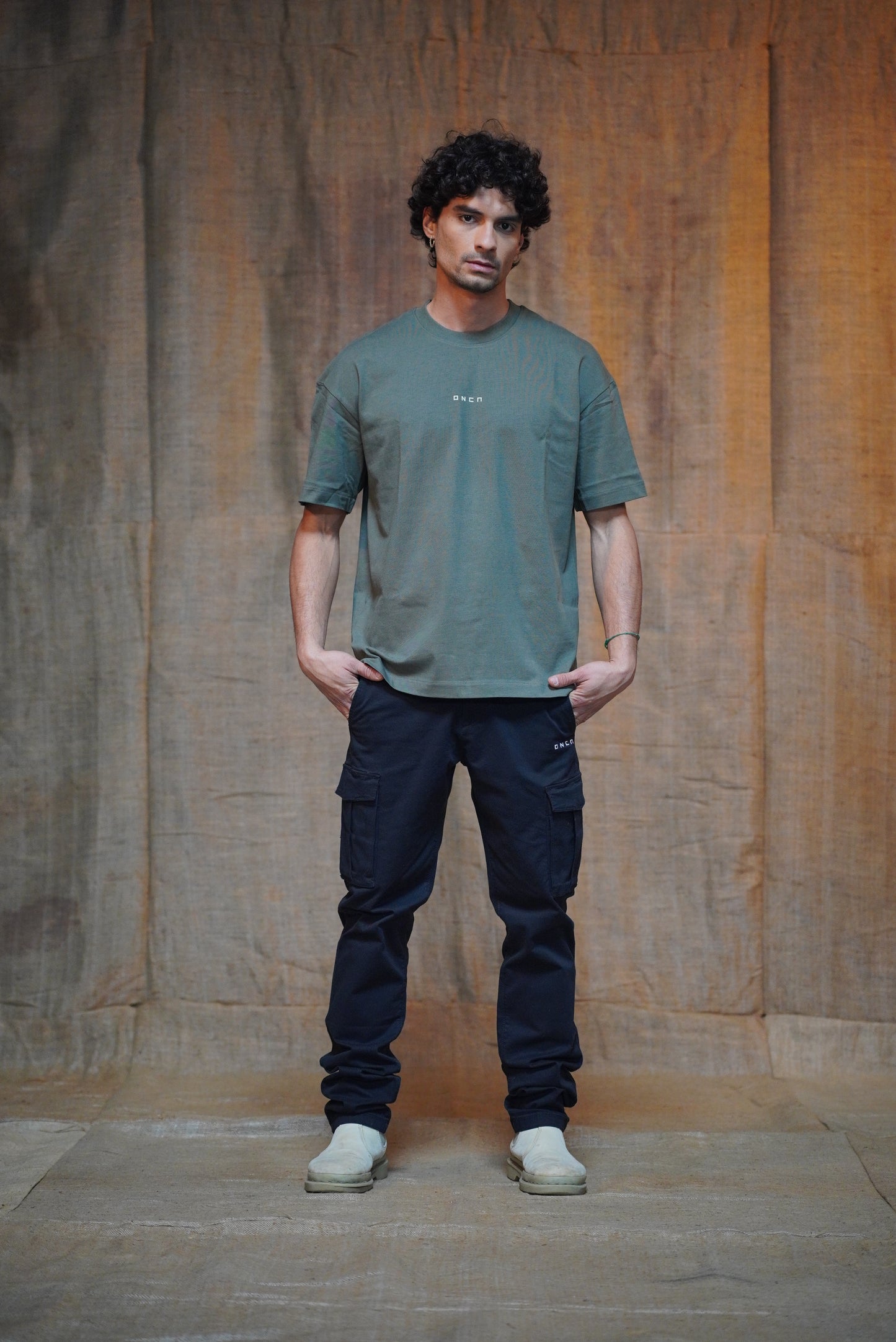 T-SHIRT PLAN KHAKI