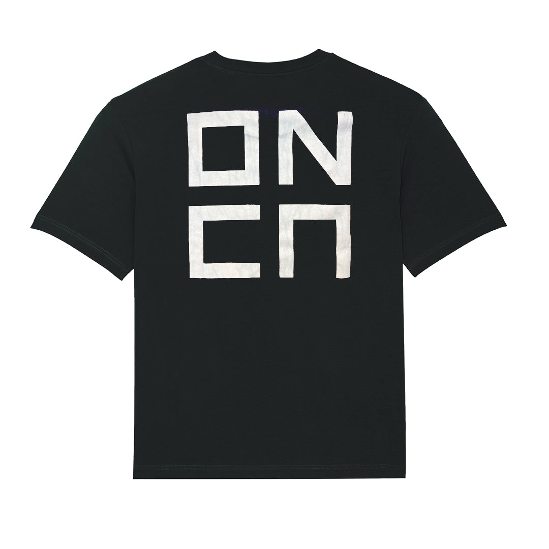 T-SHIRT ABOVE BLACK