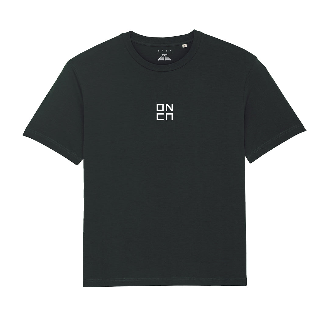 T-SHIRT ABOVE BLACK