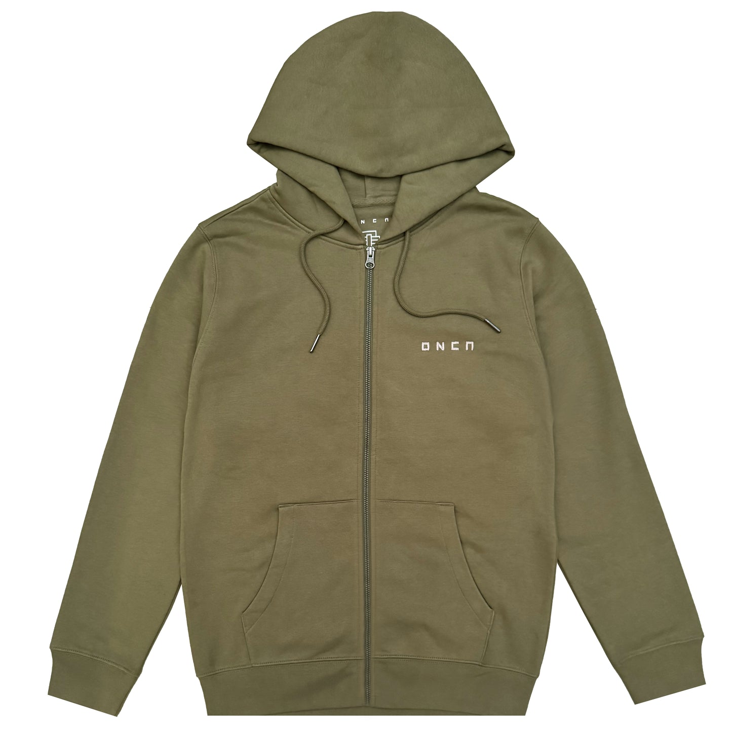 FELPA ZIP OLIVE