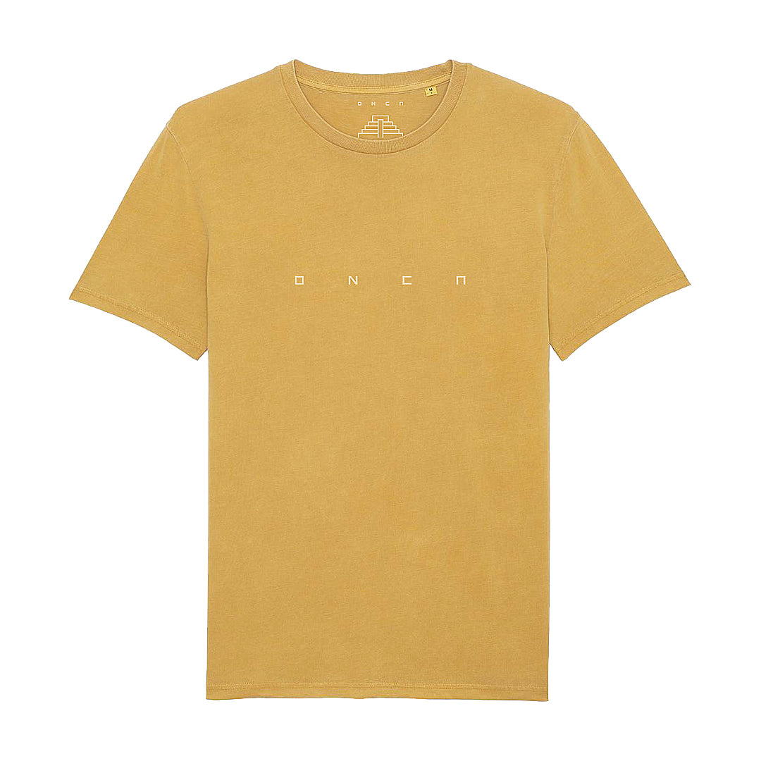 T-SHIRT FADED GOLD