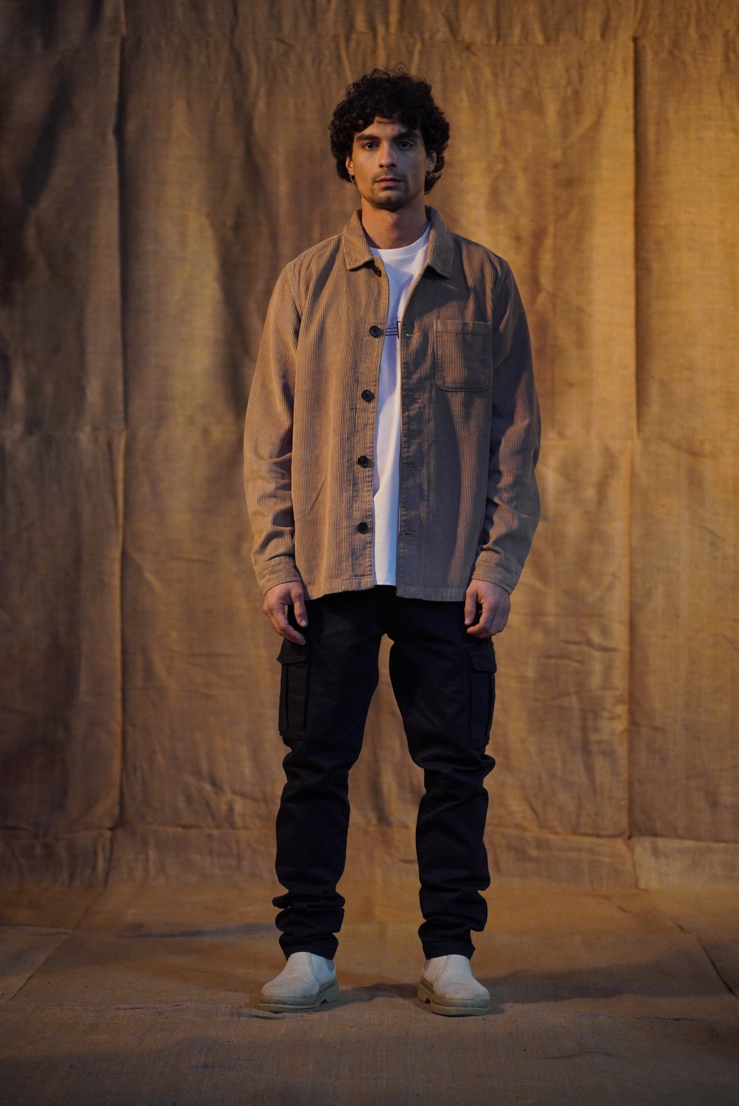 GIACCA A COSTINE CAMEL