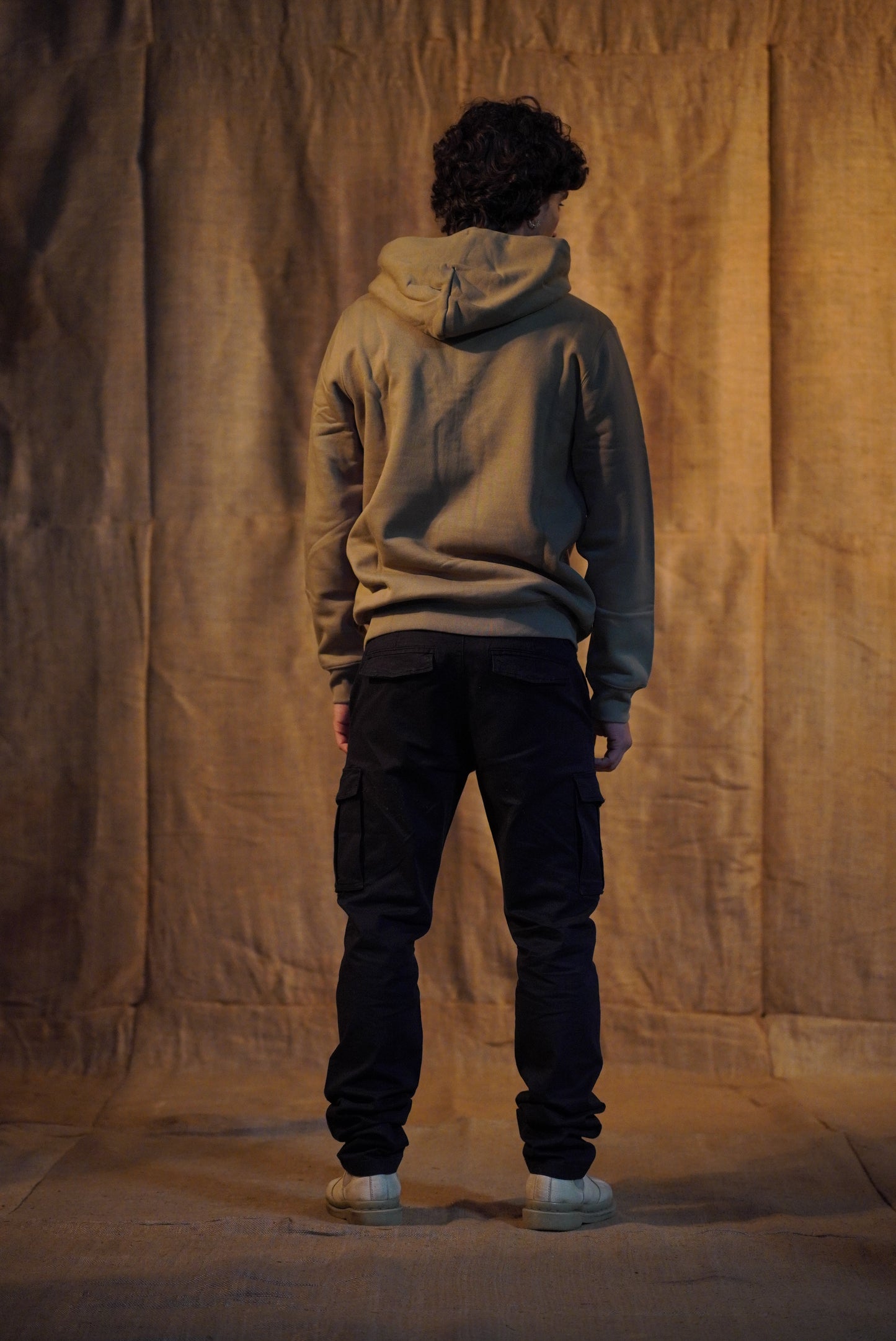 FELPA ZIP OLIVE