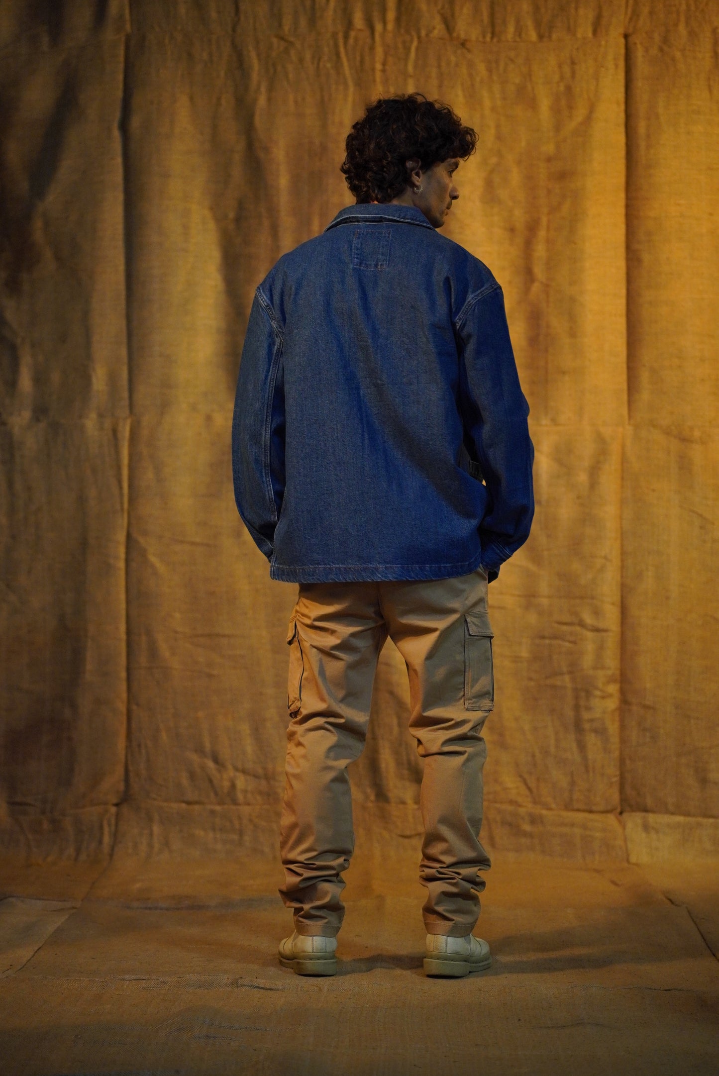 GIACCA WORKER DENIM
