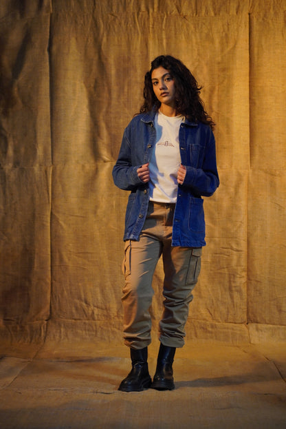 GIACCA WORKER DENIM