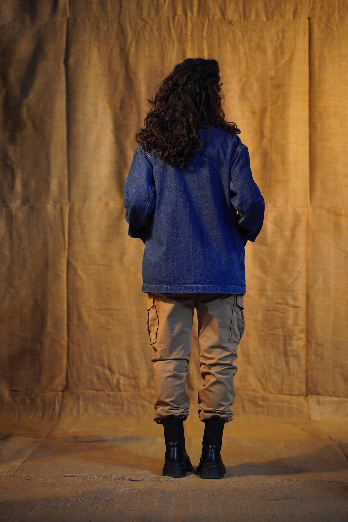 GIACCA WORKER DENIM
