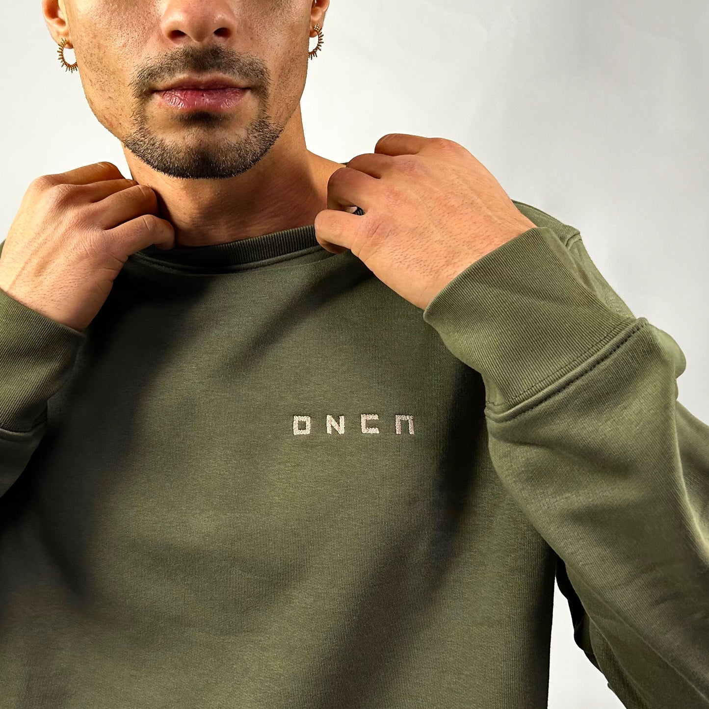 HOODIE CREWNECK KHAKI